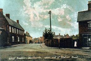 WH Station Rd Tithe Yard 1 - Crystal House to the left and the old Tithe Yard to the right, before 20th century development.